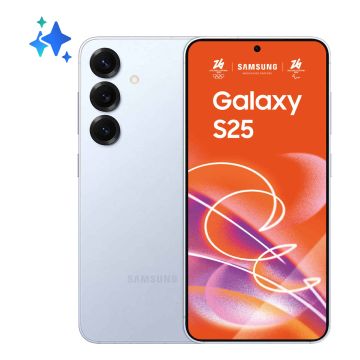 Samsung Galaxy S25 15,8 cm (6.2") Dual SIM Android 15 5G USB Type-C 12 GB 128 GB 4000 mAh Blauw (SM-S931BLBDEUE) thumbnail