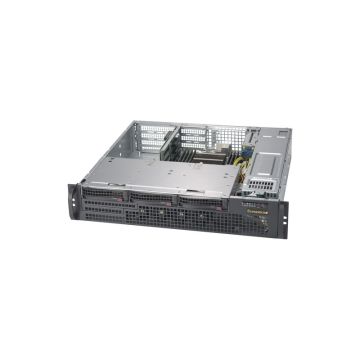 Super Micro 2HE Supermicro Gehäuse SuperChassis U2 CSE-825MBTQC-R802WB (CSE-825MBTQC-R802WB) thumbnail