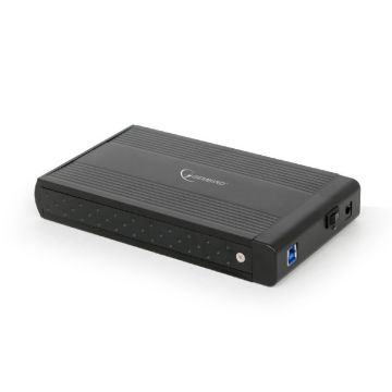 Gembird Externe HDD behuizing 3.5i SATA USB3.0 zwart (EE3-U3S-3) thumbnail