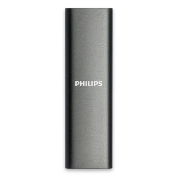 Philips FM02SS030P/00 externe solide-state drive 2 TB USB Type-C 3.2 Gen 1 (3.1 Gen 1) Grijs (FM02SS030P/00) thumbnail