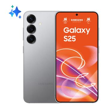 Samsung Galaxy S25 15,8 cm (6.2") Dual SIM Android 15 5G USB Type-C 12 GB 128 GB 4000 mAh Zilver (SM-S931BZSDEUE) thumbnail