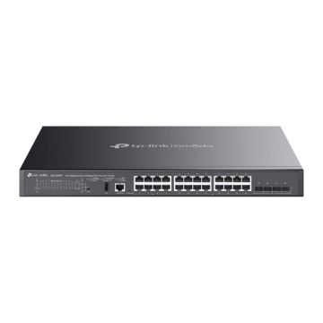 TP-Link SG5428XMPP netwerk-switch Managed L3 Gigabit Ethernet (10/100/1000) Power over Ethernet (PoE) Zwart (SG5428XMPP) thumbnail