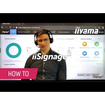 iiyama LH4364UHSB-B1AG beeldkrant 109,2 cm (43") Wifi 500 cd/m² 4K Ultra HD Type processor Android 24/7 (LH4364UHS-B1AG) thumbnail