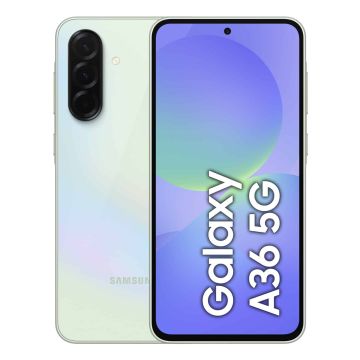 Samsung Galaxy A36 17 cm (6.7") Dual SIM Android 15 5G USB Type-C 6 GB 128 GB 5000 mAh Limoen (SM-A366BLGBEUB) thumbnail