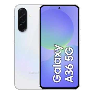 Samsung Galaxy A36 5G 17 cm (6.7") Dual SIM Android 15 USB Type-C 8 GB 256 GB 5000 mAh Wit (SM-A366BZAGEUB) thumbnail