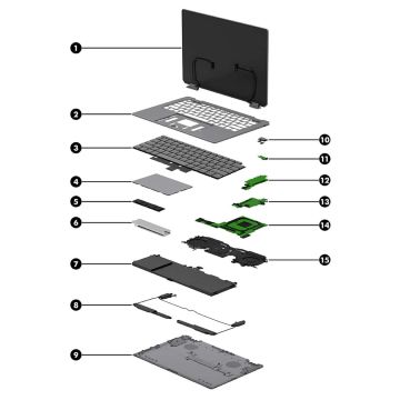 HP SPS-MB UMA U7-258V 32GB RR24C2 WIN (P07116-601) thumbnail