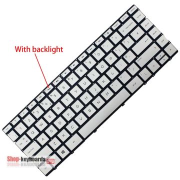HP SPS-KEYBOARD DAO UK (P07121-031) thumbnail