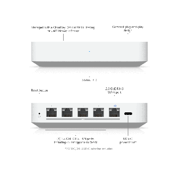 Ubiquiti UniFi Fiber-Gateway (30W) Switch UXG-FIBER (UXG-FIBER) thumbnail