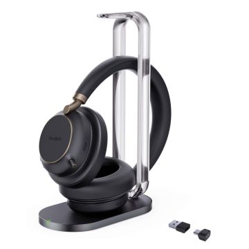 Yealink BH76 Plus met Oplaadstandaard Teams Zwart USB-C/A Headset (1208699) thumbnail