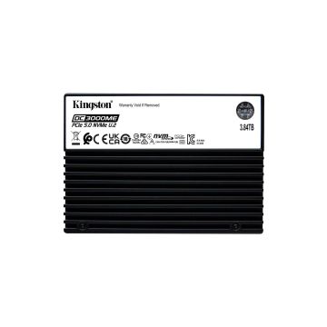 Kingston Technology 3,84TB DC3000ME U.2 PCIe 5.0 NVMe TCG Opal Enterprise SSD (SEDC3000ME/3T8) thumbnail