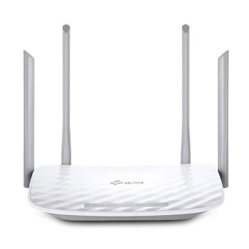 TP-Link Archer C50 draadloze router Fast Ethernet Dual-band (2.4 GHz / 5 GHz) Zwart (ARCHER C50(EU)) thumbnail