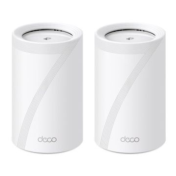 TP-Link Deco BE65 Tri-band (2,4 GHz / 5 GHz / 6 GHz) Wi-Fi 7 (802.11be) Wit 4 Intern (DECO BE65(2-PACK)(EU)) thumbnail