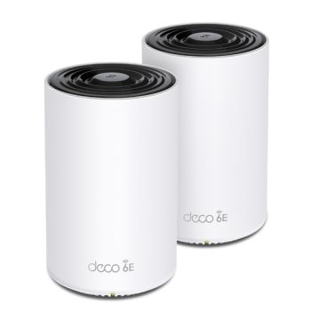 TP-Link Deco XE75 Tri-band (2,4 GHz / 5 GHz / 6 GHz) Wi-Fi 6E (802.11ax) Wit 3 Intern (DECO XE75(2-PACK)(EU)) thumbnail