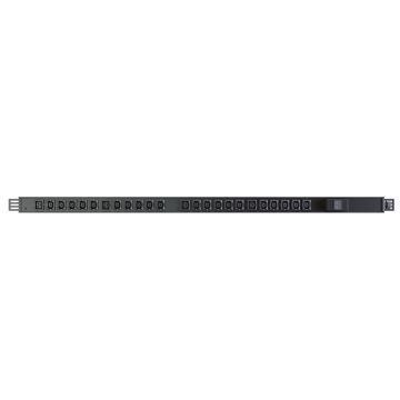 Vertiv PowerGo EP0G90A0 energiedistributie 24 AC-uitgang(en) 1U Zwart (EP0G90A0) thumbnail