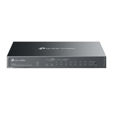 TP-Link Omada ES210GMP netwerk-switch Managed Gigabit Ethernet (10/100/1000) Power over Ethernet (PoE) Zwart (ES210GMP(UN)) thumbnail