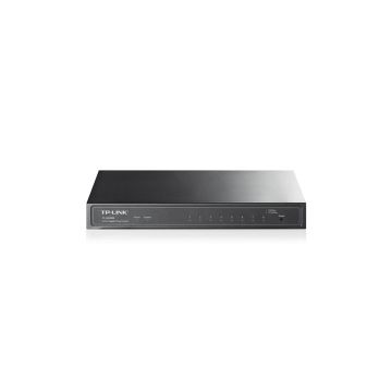 TP-Link JetStream TL-SG2008 netwerk-switch Managed L2/L2+ Gigabit Ethernet (10/100/1000) Zwart (SG2008(UN)) thumbnail