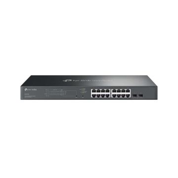 TP-Link Omada SG2218P netwerk-switch Managed L2/L2+ Gigabit Ethernet (10/100/1000) Power over Ethernet (PoE) 1U Zwart (SG2218P(UN)) thumbnail
