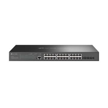 TP-Link Omada SG3428XMP netwerk-switch Managed L2+ Gigabit Ethernet (10/100/1000) Power over Ethernet (PoE) 1U Zwart (SG3428XMP(UN)) thumbnail