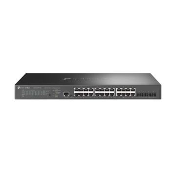 TP-Link Omada SG3428XPP-M2 netwerk-switch Managed L2+ 2.5G Ethernet (100/1000/2500) Power over Ethernet (PoE) 1U Zwart (SG3428XPP-M2(UN)) thumbnail