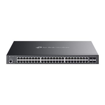 TP-Link Omada SG3452XMPP netwerk-switch Managed L2+ Gigabit Ethernet (10/100/1000) Power over Ethernet (PoE) 1U Zwart (SG3452XMPP(UN)) thumbnail