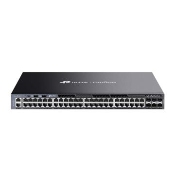 TP-Link Omada SG6654X netwerk-switch Managed L3 Gigabit Ethernet (10/100/1000) 1U Zwart (SG6654X(UN)) thumbnail