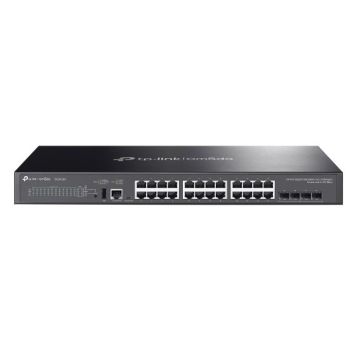 TP-Link Omada SG5428X netwerk-switch Managed L3 Gigabit Ethernet (10/100/1000) Zwart (SG5428X(UN)) thumbnail