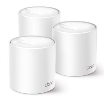 TP-Link Deco X50 (3-pack) Dual-band (2.4 GHz / 5 GHz) Wi-Fi 6 (802.11ax) Wit Intern (DECO X50(3-PACK)(EU)) thumbnail