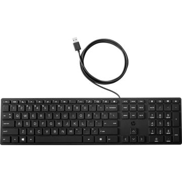 HP 320K G2 USB Wired Keyboard (Bulk Qty.12) (9SR37A9#ABB) thumbnail