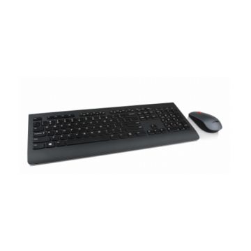 Lenovo 4X30H56829 toetsenbord Inclusief muis RF Draadloos QWERTY Amerikaans Engels Zwart