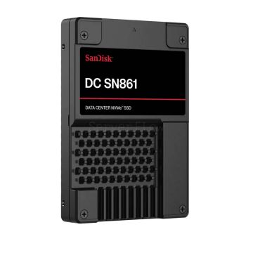 Sandisk Ultrastar SN861 SDS6BA138PSP9X3 3.84TB U.2 PCI Express 5.0 NVMe 3D TLC NAND (0TS2526) thumbnail