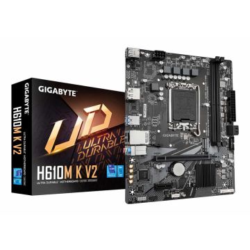 GIGABYTE H610M K V2 moederbord Intel H610 LGA 1700 micro ATX (H610M K V2) thumbnail