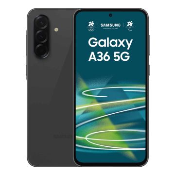 Samsung Galaxy A36 5G 17 cm (6.7") Dual SIM Android 15 USB Type-C 6 GB 128 GB 5000 mAh Zwart (SM-A366BZKBEUE) thumbnail