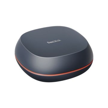 SanDisk Creator Desk Drive External Hard Drive, SSD, 8TB, Blue, SDSSDT40C-8T00-E25 (SDSSDT40C-8T00-E25) thumbnail