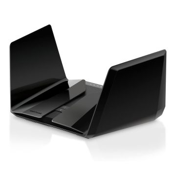 NETGEAR RAX200 draadloze router Gigabit Ethernet Tri-band (2.4 GHz / 5 GHz / 5 GHz) Zwart (RAX200-100EUS) thumbnail