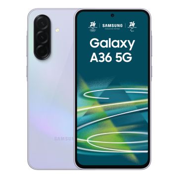 Samsung Galaxy A36 5G 17 cm (6.7") Dual SIM Android 15 USB Type-C 8 GB 256 GB 5000 mAh Lavendel (SM-A366BLVGEUE) thumbnail