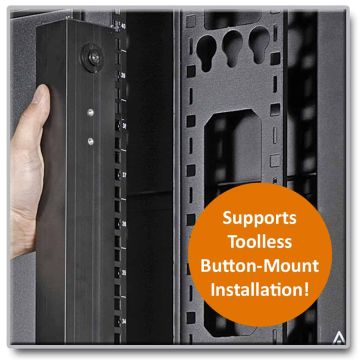 Eaton 3.7kW Single-Phase Switched PDU - LX Interface 208/230V Outlets (20 C13 & 4 C19) C20/L6-20P 0U TAA (PDUMV20HVNETLX) thumbnail
