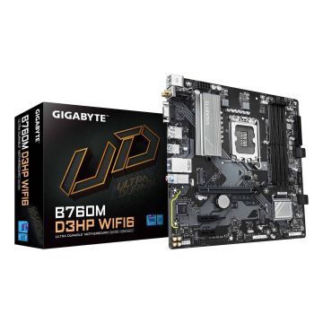 GIGABYTE B760M D3HP WIFI6 moederbord Intel B760 Express LGA 1700 micro ATX (B760M D3HP WIFI6) thumbnail