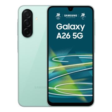 Samsung Galaxy A26 17 cm (6.7") Hybride Dual SIM Android 15 5G USB Type-C 8 GB 256 GB 5000 mAh Muntkleur (SM-A266BLGCEUE) thumbnail