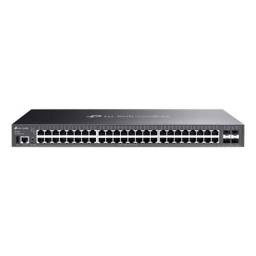 TP-Link Omada SG5452X netwerk-switch Managed L3 Gigabit Ethernet (10/100/1000) Zwart (SG5452X) thumbnail