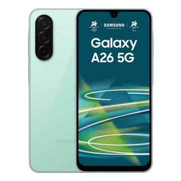 Samsung Galaxy A26 17 cm (6.7") Hybride Dual SIM Android 15 5G USB Type-C 6 GB 128 GB 5000 mAh Muntkleur (SM-A266BLGBEUE) thumbnail