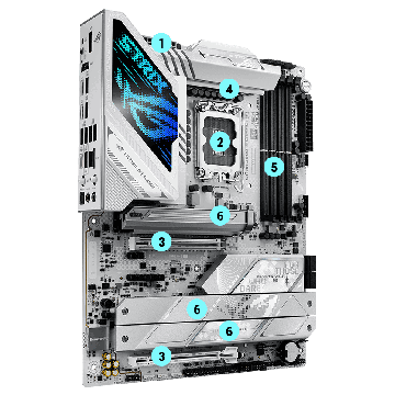 ASUS ROG STRIX Z890-A GAMING WIFI Mainboard (DS 90MB1I90-M0EAY0) thumbnail