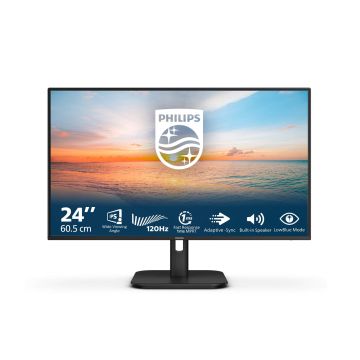 Philips 1000 series 24E1N1200A/00 computer monitor 60,5 cm (23.8") 1920 x 1080 Pixels Full HD LCD Zwart (24E1N1200A/00) thumbnail