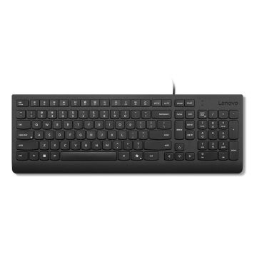 Lenovo 4Y41R64637 toetsenbord Thuis/Werk USB Belgisch, Engels Zwart (4Y41R64637) thumbnail