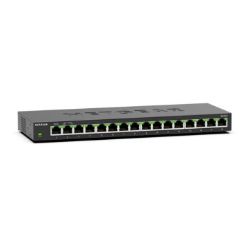 NETGEAR GS316 Unmanaged L2 Gigabit Ethernet (10/100/1000) Zwart (GS316-300EUS) thumbnail