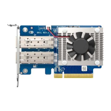 QNAP Dual-port 10GbE SFP+ netwerkuitbreidingskaart (QXG-10G2SF-NXE) thumbnail