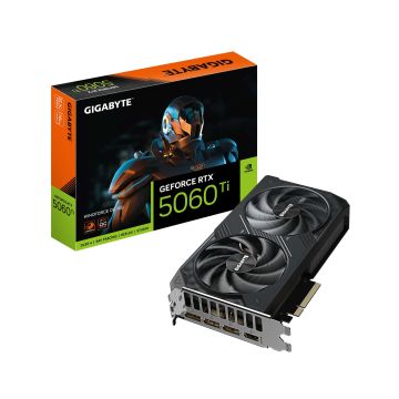 GIGABYTE GeForce RTX 5060 Ti WINDFORCE OC 16G NVIDIA 16 GB GDDR7 (GV-N506TWF2OC-16GD 1.0) thumbnail