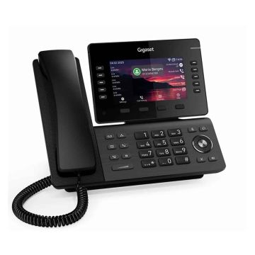 GIGASET P855BW IP PRO IP Tischtelefon 12.7 cm 5 Zoll TFT-Farbdisplay 3x USB Bluetooth WLAN Anschluss fr P800 KEY PRO Ex. Module  (S30853-H4109-R101) thumbnail