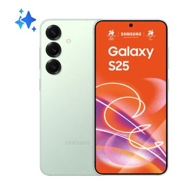 Samsung Galaxy S25 15,8 cm (6.2") Dual SIM Android 15 5G USB Type-C 12 GB 512 GB 4000 mAh Muntkleur (SM-S931BLGHEUE) thumbnail