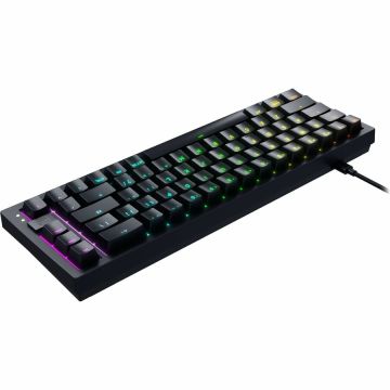CHERRY XTRFY K5V2 65 percent KEYBOARD CO (CX-K5V2-RGB-CPT-BLACK-R-FRA) thumbnail