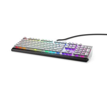 Alienware AW510K toetsenbord Gamen USB Zwart, Wit (AW510K-W-WW) thumbnail